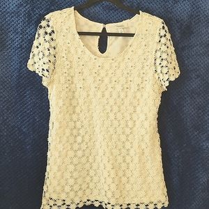 Crochet Lined Blouse